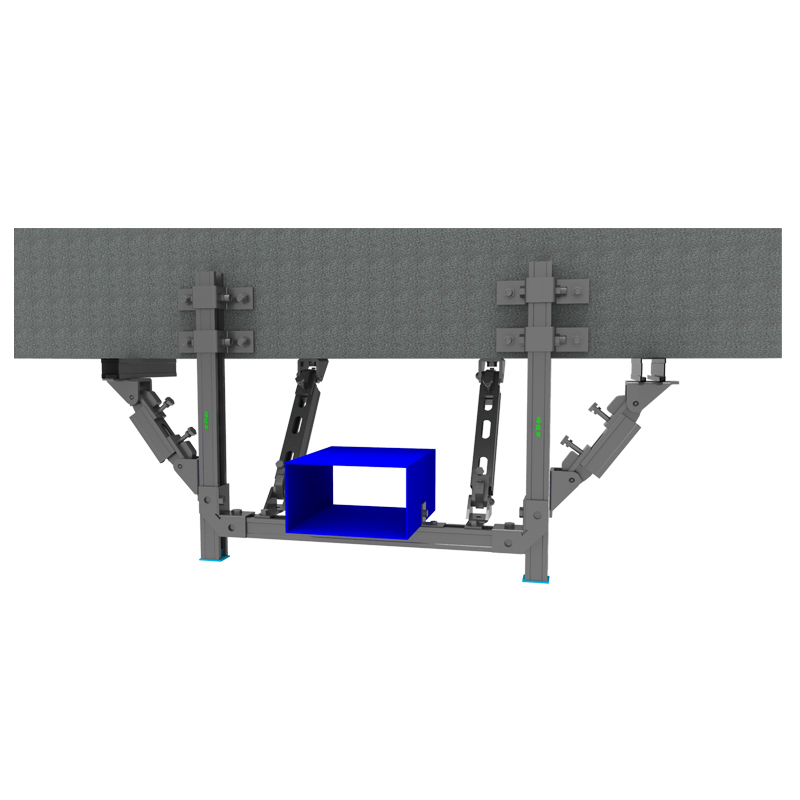 雙向-梁側(cè)風(fēng)管抗震支吊架